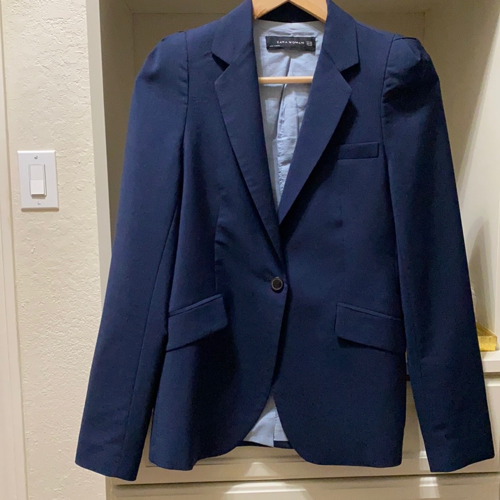 Zara Navy Women’s Blazer